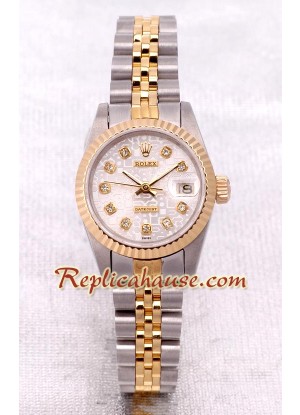Rolex Réplica Suizo Datejust Reloj para Dama