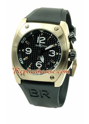 Bell and Ross BR 02 Oro Rosa Reloj Réplica