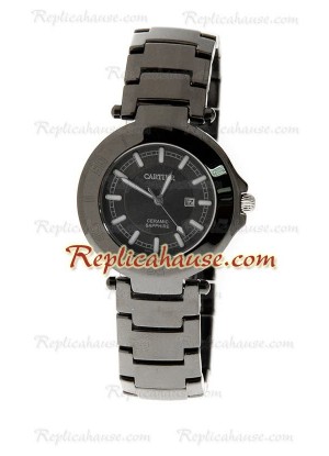 Cartier De Pasha Ceramic Reloj Réplica