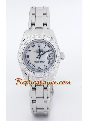 Rolex Réplica Suizo Datejust Reloj para Dama