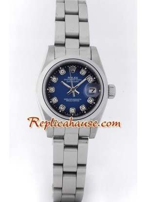 Rolex Réplica Suizo Datejust Reloj para Dama