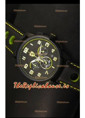 Scuderia Ferrari Heritage Reloj Cronógrafo en Acero Negro