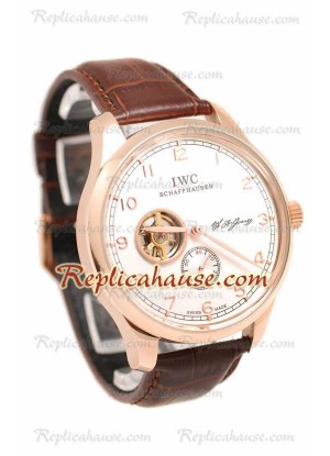 IWC Portuguese Regulateur Tourbillon Reloj Réplica