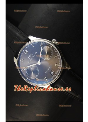 IWC Portugieser IW500703 Reloj Suizo Automático Dial Gris - Réplica Espejo 1:1 Actualizada