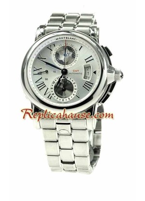 Mont Blanc Star GMT 100th Anniversary Reloj Suizo de imitación
