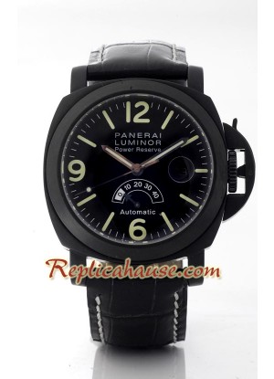 Panerai Luminor PVD Bateria de Reserva Reloj Suizo de imitación