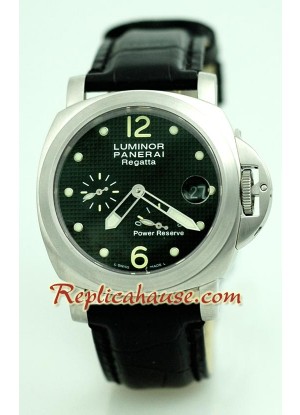 Panerai Luminor Regatta Bateria de Reserva Pam222 Reloj Suizo
