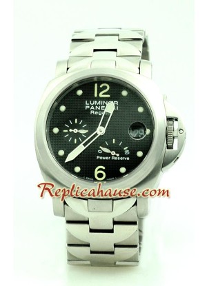 Panerai Luminor Regatta Bateria de Reserva Pam222 Reloj Suizo