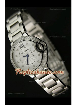 Ballon De Cartier Reloj de cuarzo Señoras- 28MM