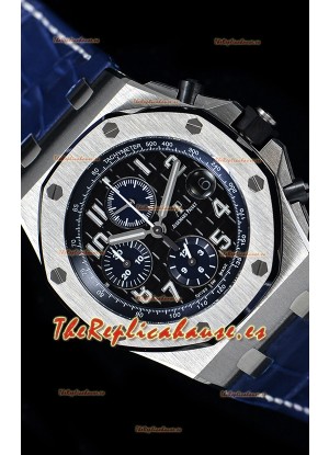 Audemars Piguet Royal Oak Offshore Chronograph "The Real Batman"  Reloj de Acero 904L Réplica a Espejo 1:1