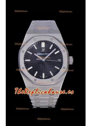 Audemars Piguet Royal Oak 41MM Dial Azul Reloj Réplica a espejo 1:1 de Acero 904L