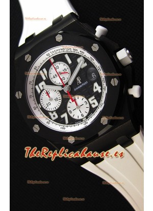 Audemars Piguet Royal Oak Offshore Reloj Réplica a Espejo 1:1 Black & White Edición Marcus