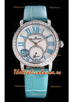 Blancpain Super Clone Lady Bird Colors Edition Reloj Caja en Acero Inoxidable