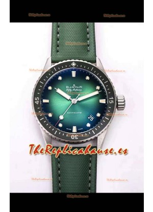 Blancpain Fifty Fathoms Edición BATHYSCAPHE Caja Titanio -  Reloj Réplica a Espejo 1:1