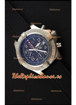 Breitling Avenger Reloj Réplica Suizo Caja de titanio , Dial Negro, Reloj Réplica a Espejo 1: 1