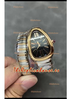 Bvlgari Edición Serpenti Reloj Caja Dos Tonos en Calidad Espejo 1:1