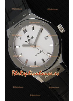 Hublot Big Bang Classic Fusion 38MM Reloj Réplica a Espejo 1:1 Dial Blanco
