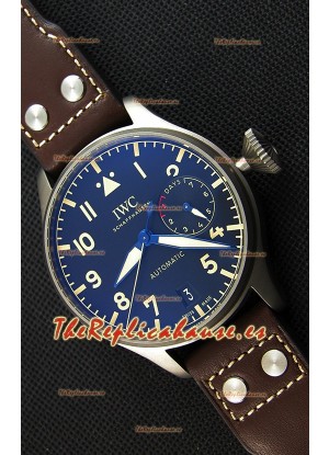 IWC Big Pilot's IW501004 Reloj Heritage Suizo en Titanio - Función Indicadora de Reserva de Energía - Réplica a Espejo 1:1