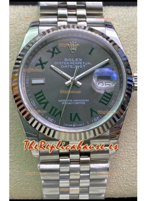 Rolex Datejust "Wimbledon" Movimiento Cal.3235 Reloj Suizo - Ultimate Acero 904L 36MM