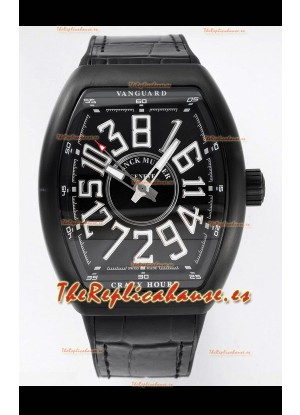Franck Muller Vanguard Crazy Color Hours Caja en Revestimiento DLC Reloj Réplica Suizo