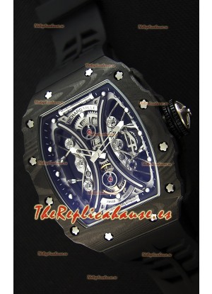 Richard Mille RM53-01 Pablo Mac Donough Caja de Carbón Forjado Reloj Réplica Suizo