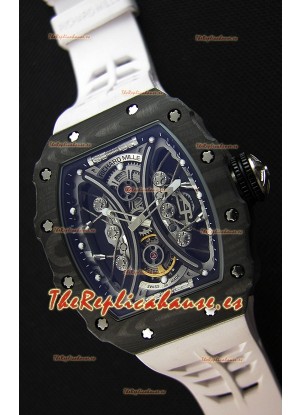 Richard Mille RM53-01 Pablo Mac Donough Caja de Carbón Forjado Reloj Réplica Suizo