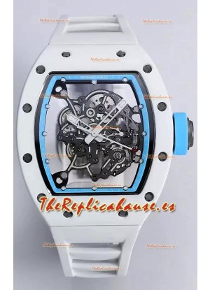 Richard Mille RM055 Caja Cerámica Con Tourbillon Genuino Reloj Super Clone