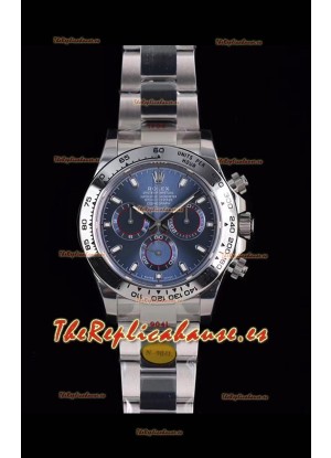 Rolex Daytona 116508 Reloj de Acero 904L a espejo 1:1 - Oro Blanco Movimiento Original Cal.4130