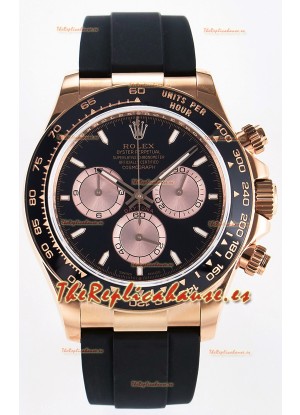 Rolex Cosmograph Daytona M126515 Oro Rosado Movimiento Original Cal.4131 - Reloj Acero 904L