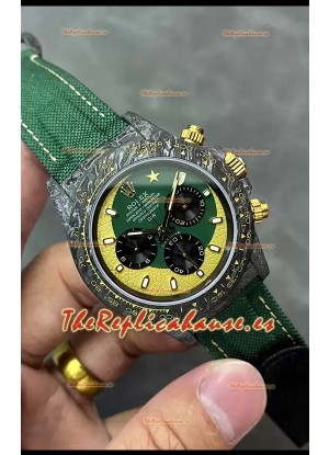 Rolex Cosmograph Daytona Edición DiW Reloj Fibra de Carbono - Movimiento Cal.4130