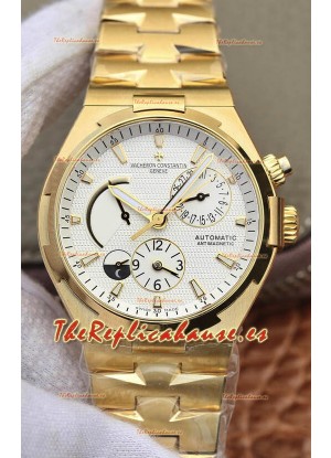 Vacheron Constantin Overseas Power Reserve Reloj Réplica Suizo Caja en Oro Amarillo