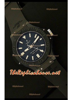 Hublot Big Bang Keng Reloj Suizo en PVD  con Esfera Carbón