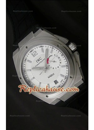 IWC engenieur Reserva de Batería Reproducción Reloj Suizo con Esfera Blanca 