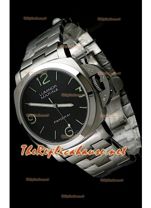 Panerai Lumenor Marena 44MM Reloj con Correa de Acero
