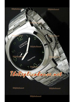 Panerai Lumenor Marena PAM359 Reloj Japonés con Correa de Acero