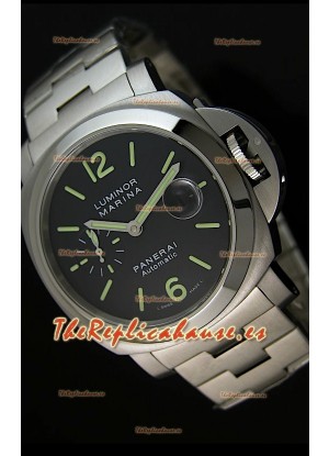 Panerai Luminor Marina PAM299K Reloj Suizo con Malla de Acero 