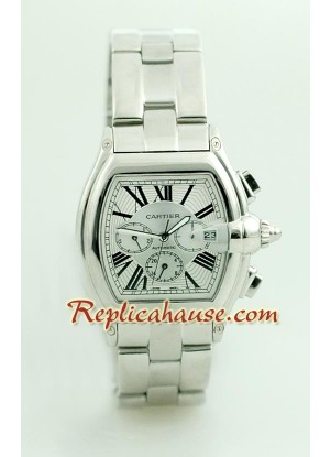 Cartier Réplica Roadster Automático - Mid tamaño