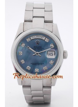 Rolex Réplica Day Date Silver