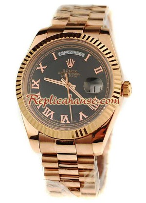 Rolex Réplica Day Date Oro Rosa Reloj Suizo