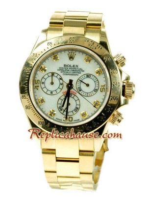 Rolex Réplica Daytona Suizo Gold Reloj - 2011 Edición