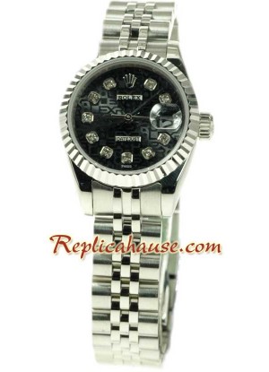 Rolex Réplica Suizo Datejust Reloj para Dama