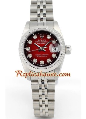 Rolex Réplica Suizo Datejust Reloj para Dama