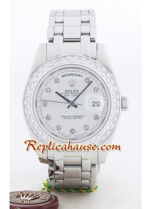 Rolex Réplica Day Date Silver