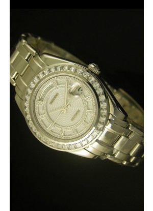 Rolex Day Date Reloj Suizo Caja en Acero Inoxidable