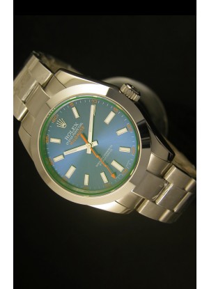 Rolex Milgauss 116400GV Reloj Suizo Dial Blanco