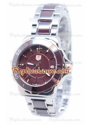 Tag Heuer Formula 1 Quartz Brown Bisel de cerámica Reloj