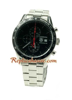 Tag Heuer Carrera Reloj Réplica - Estructura Suiza con movimiento de cuarzo