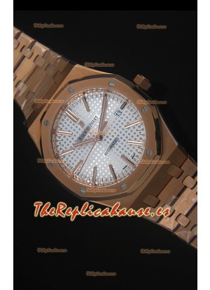 Audemars Piguet Royal Oak 42MM Reloj en Oro Rosado - Movimiento 3120 escala 1:1