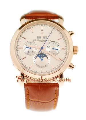 Vacheron Constantin Malte Perpetual Cronógrafo Reloj Réplica