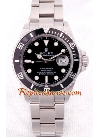 Rolex Réplica Submariner-Silver